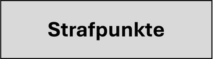 Strafpunkte